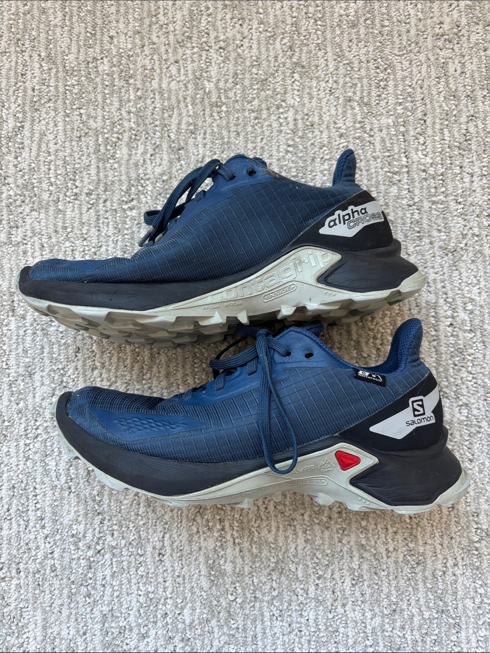 Salomon Alpha Cross Kids Trail Shoes 4